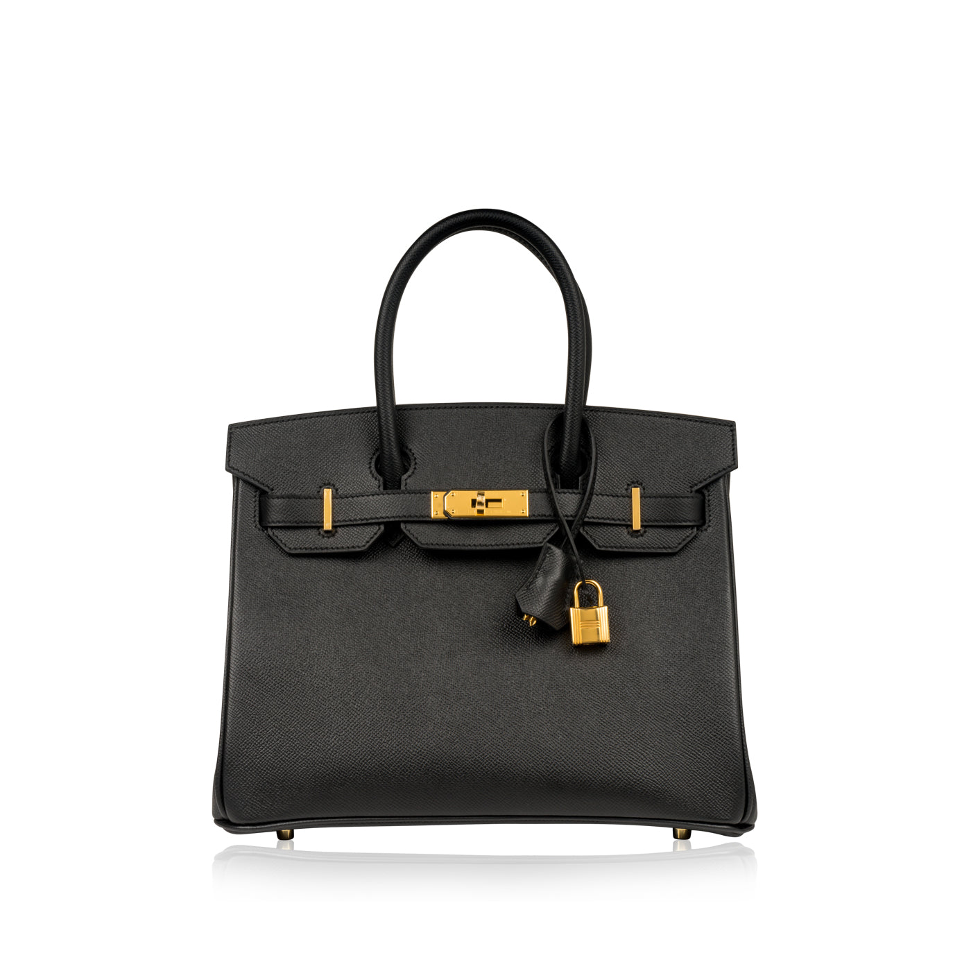 Birkin 30 - Black Epsom