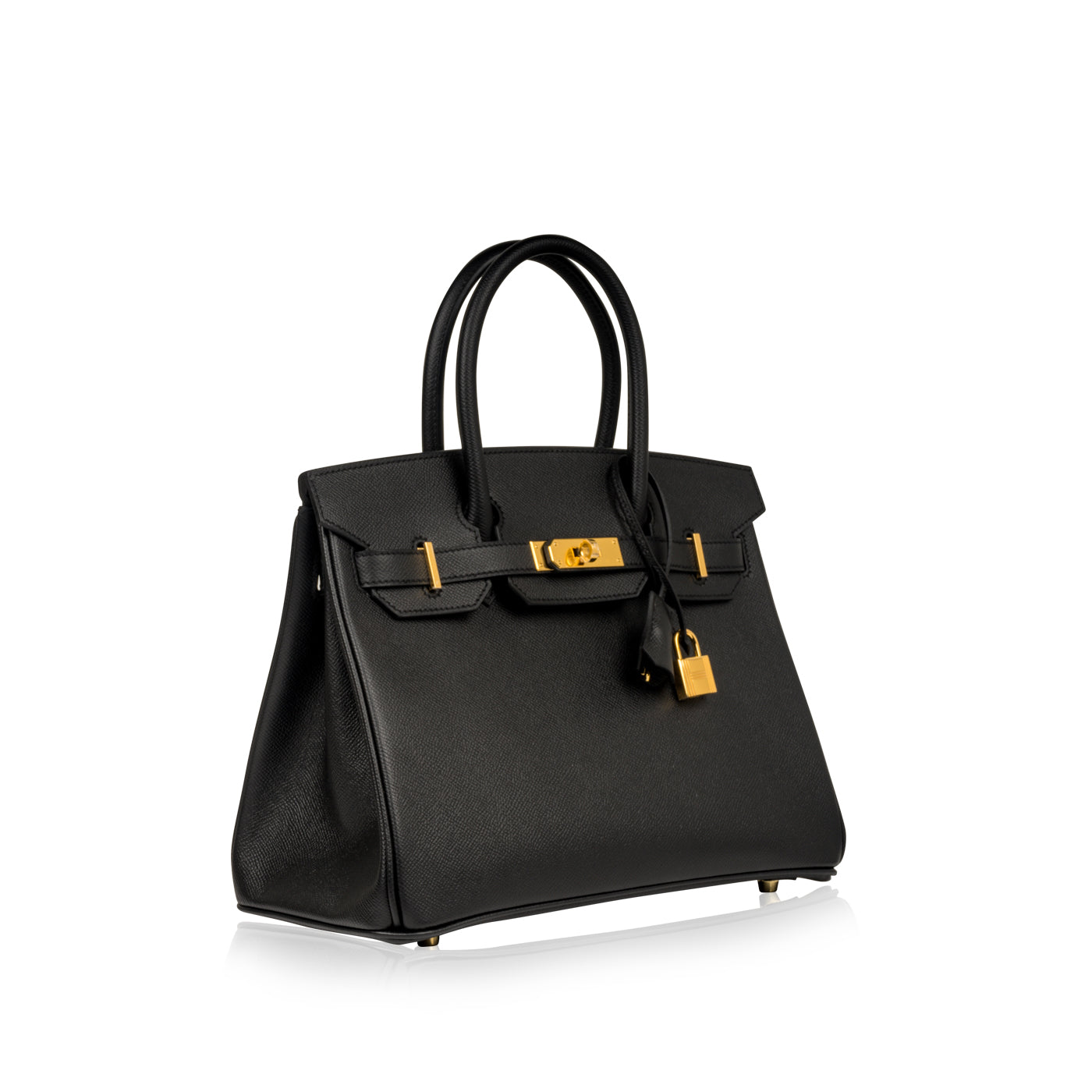 Brand New Hermes Black Noir Epsom GHW Birkin 30 Handbag Gold Hardware –  MAISON de LUXE