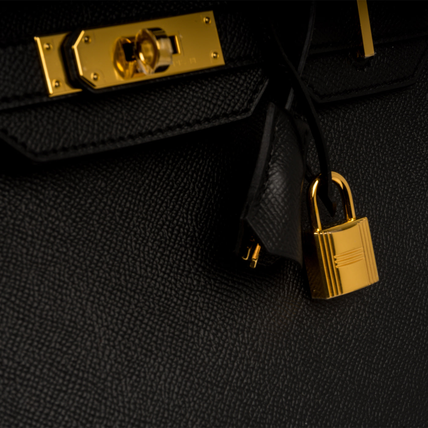 Birkin 30 - Black Epsom