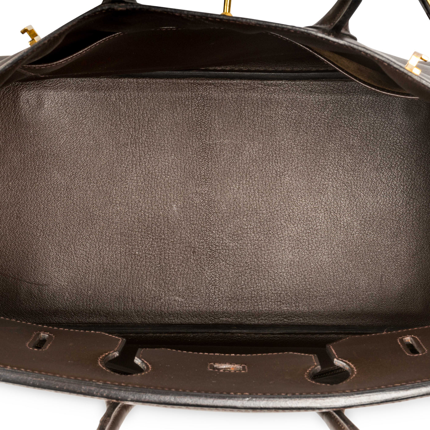 HERMES BIRKIN 35 Box carf leather Natural □C Engraving Hand bag