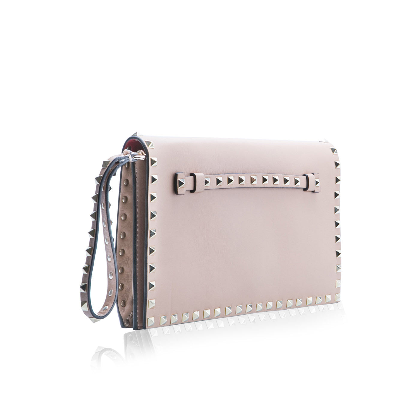 Mini Tote Studded- Rockstud Clutch - Bagista