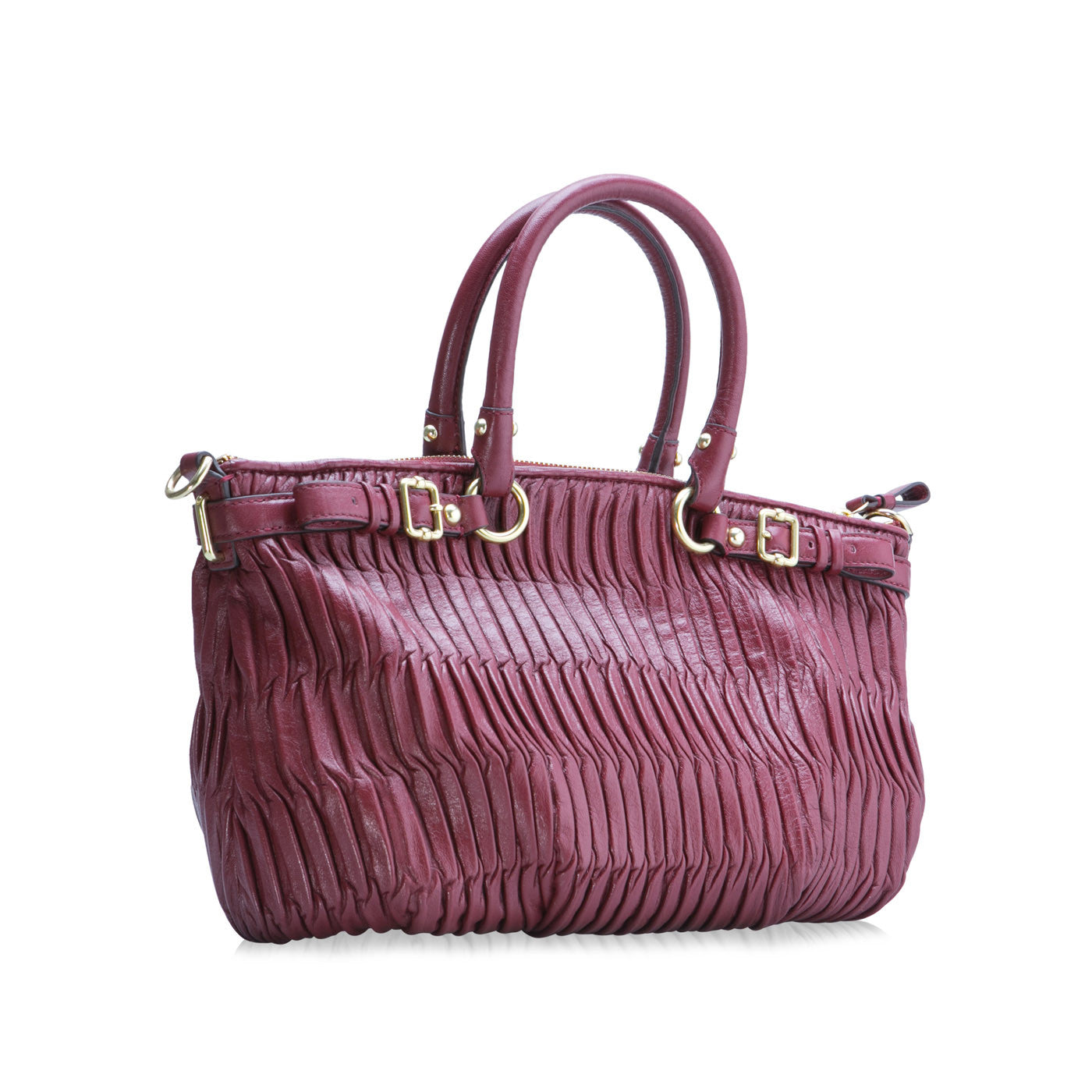 Madison Gathered Sophia Satchel - Bagista