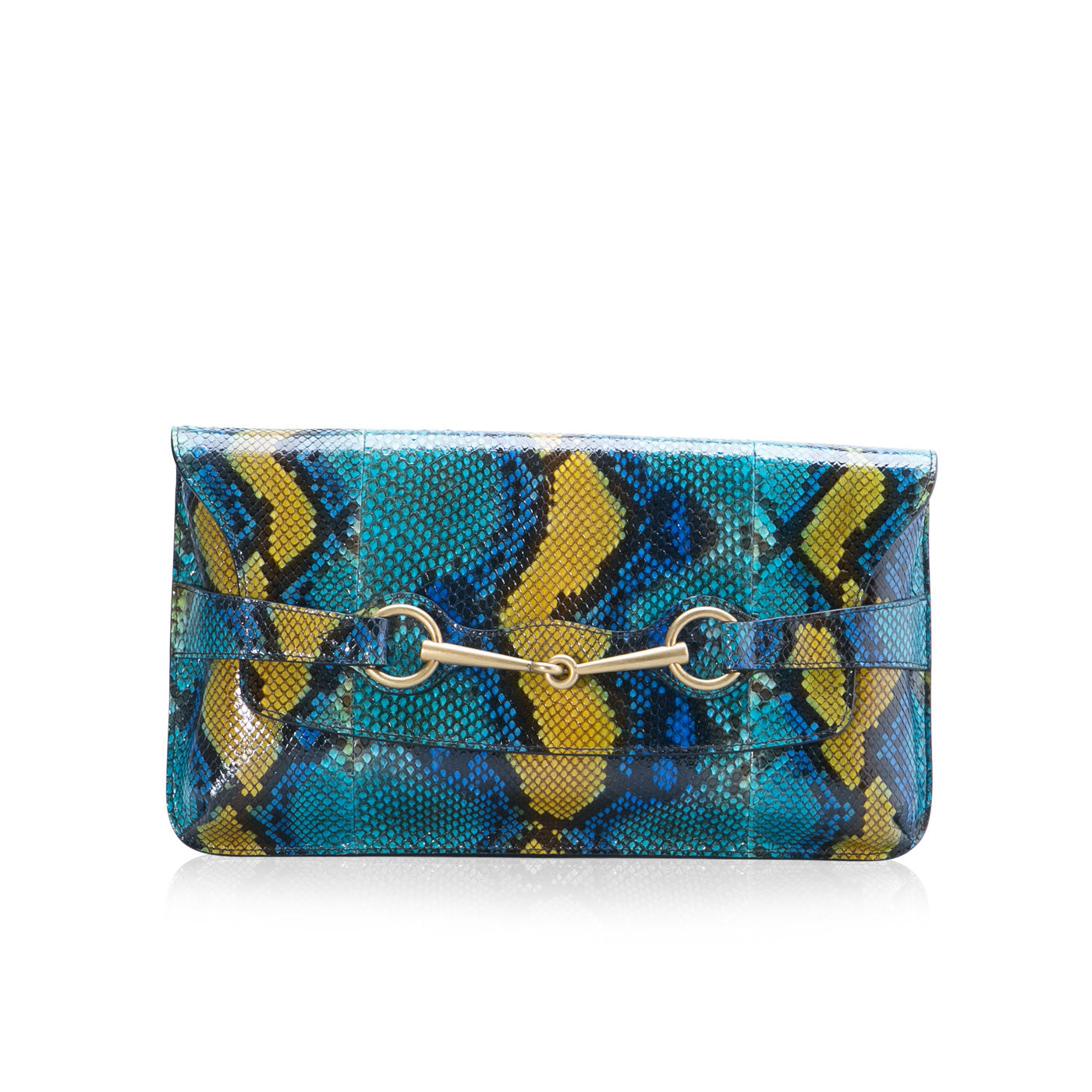 Bright Bit Python Clutch - Bagista