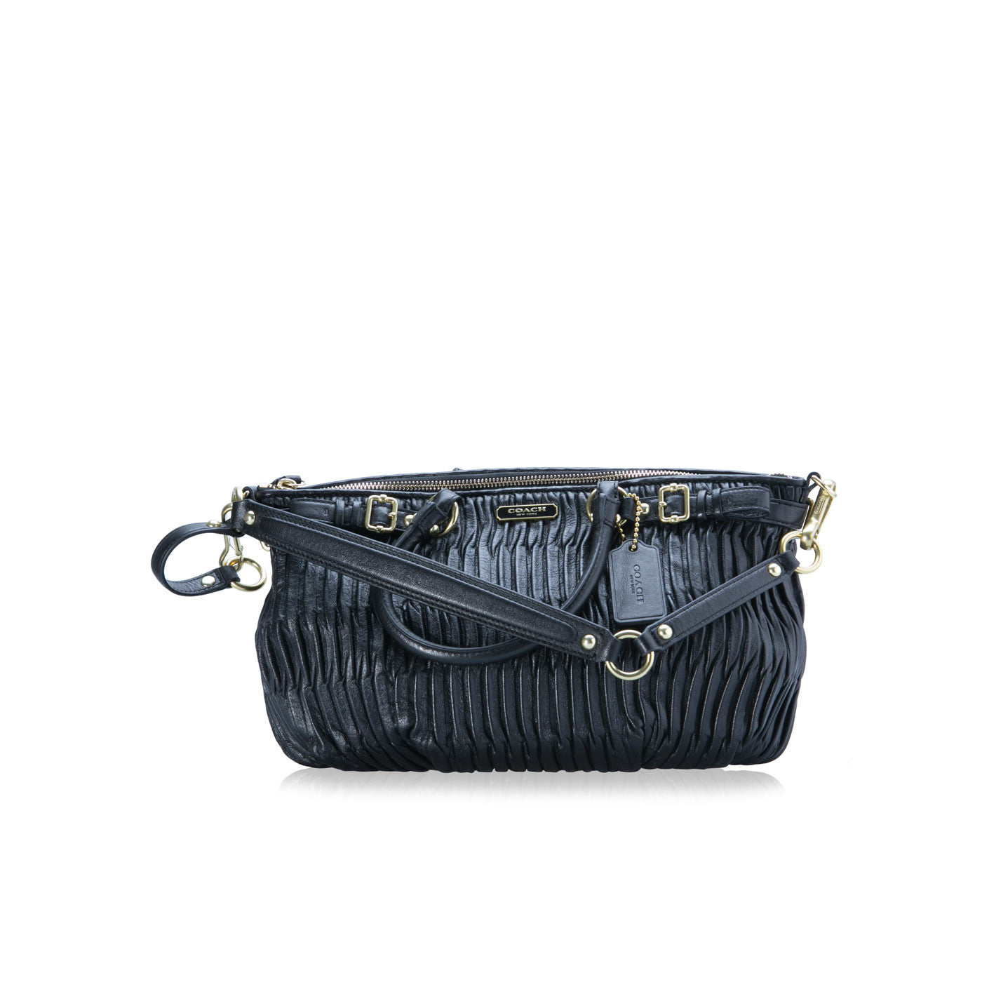 Madison Gathered Sophia Satchel - Bagista