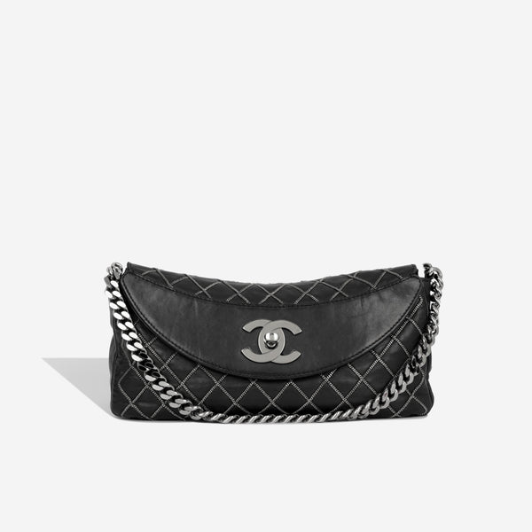 Chain Stitch Flap Bag