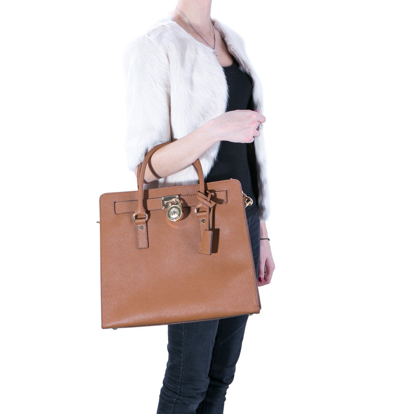 Hamilton Large North South Saffiano Tote - Bagista