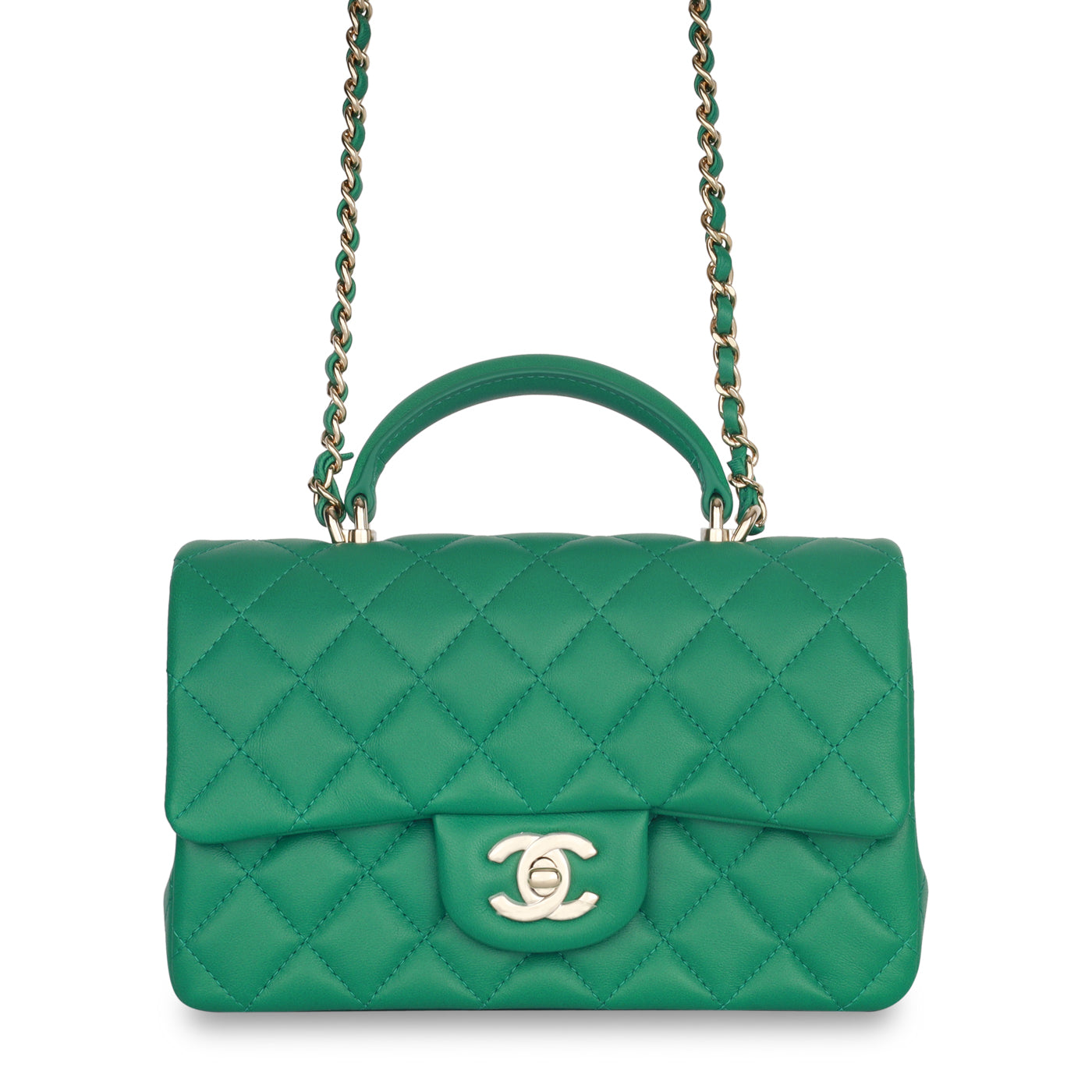 Classic Flap Bag - Mini Rectangular Top Handle