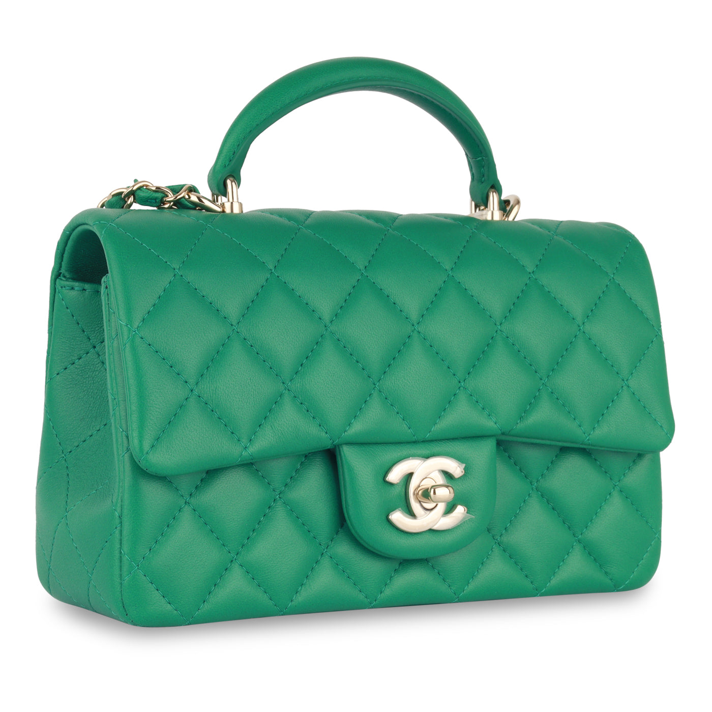 Classic Flap Bag Mini Rectangular Top Handle