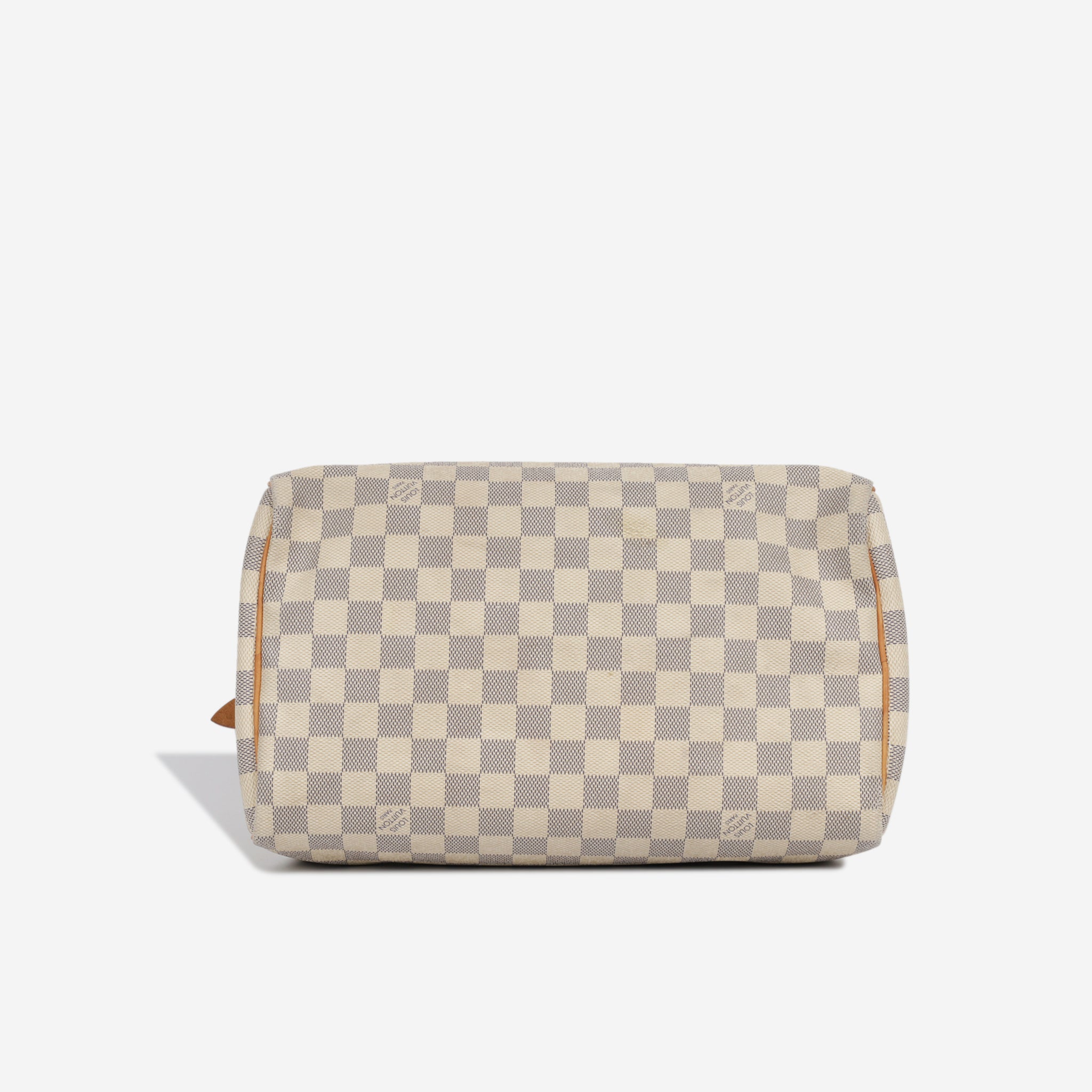 Speedy 30 Damier Azur Canvas with GHW