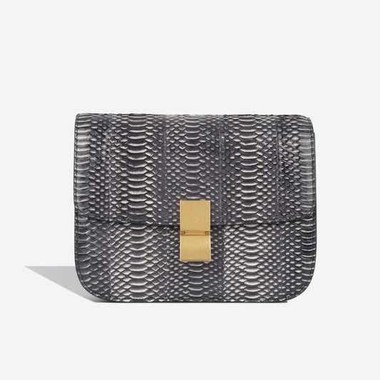 Medium Box Bag - Python