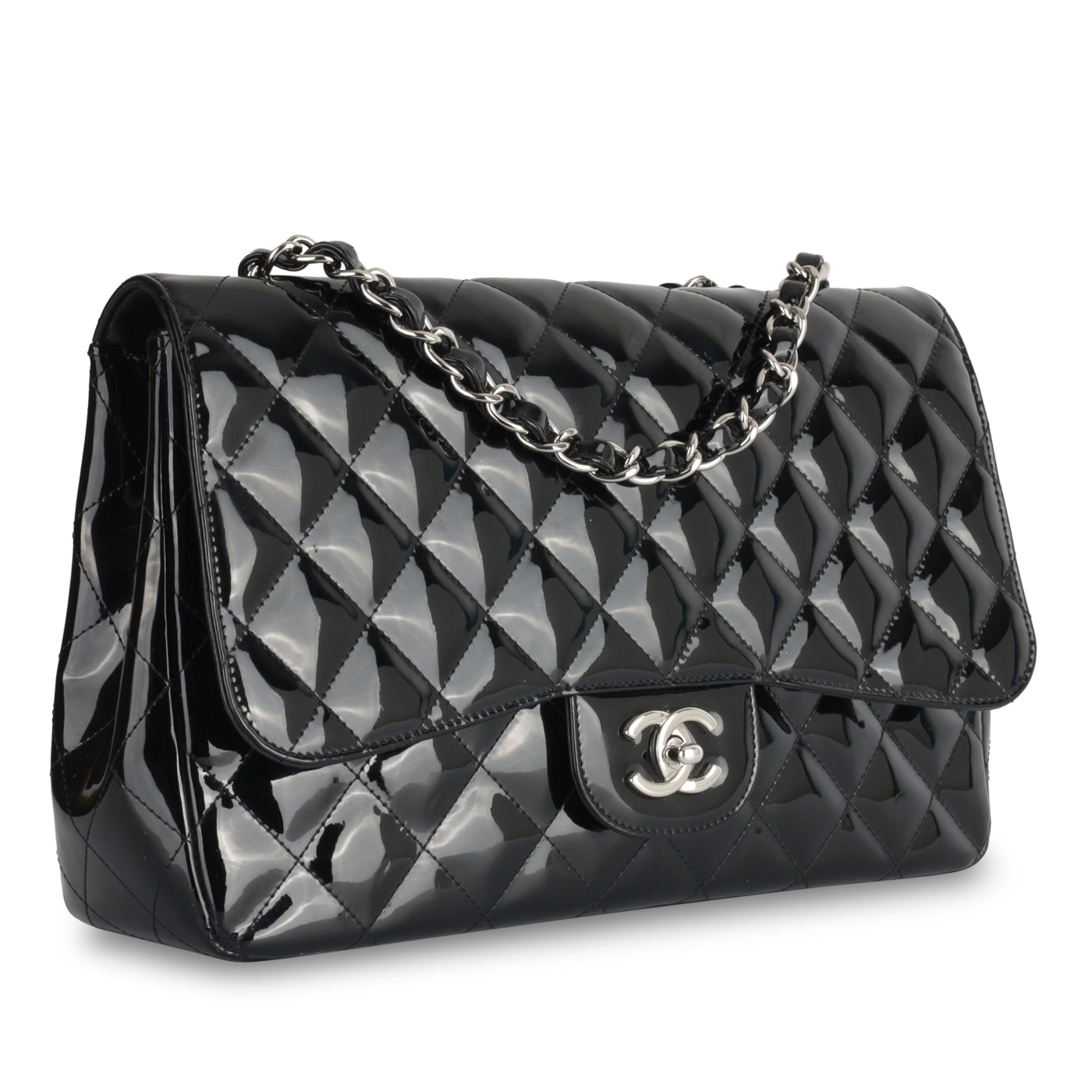 Classic Flap Bag - Jumbo Patent