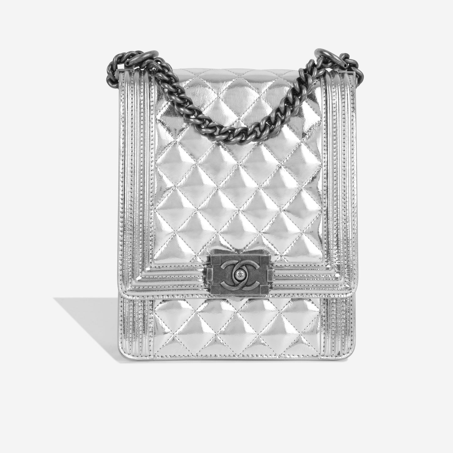 North South Boy Bag - Silver