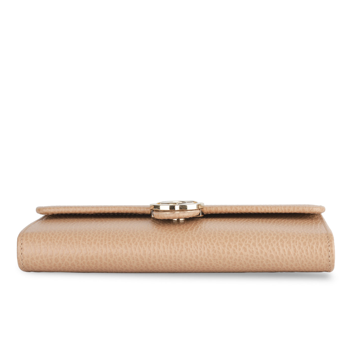 Interlocking GG Long Wallet - Beige