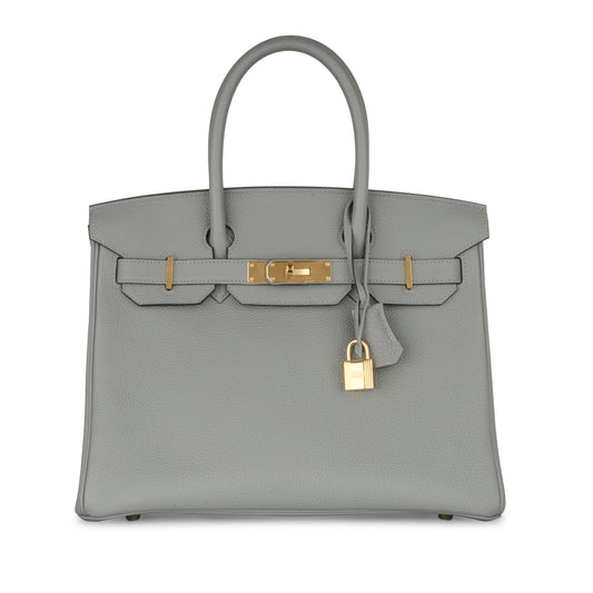 Birkin 30 - Gris Mouette Togo GHW