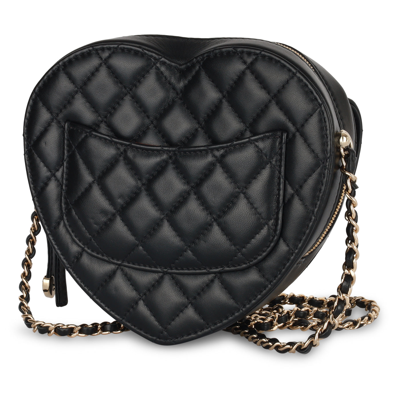 Large Heart Bag - Black