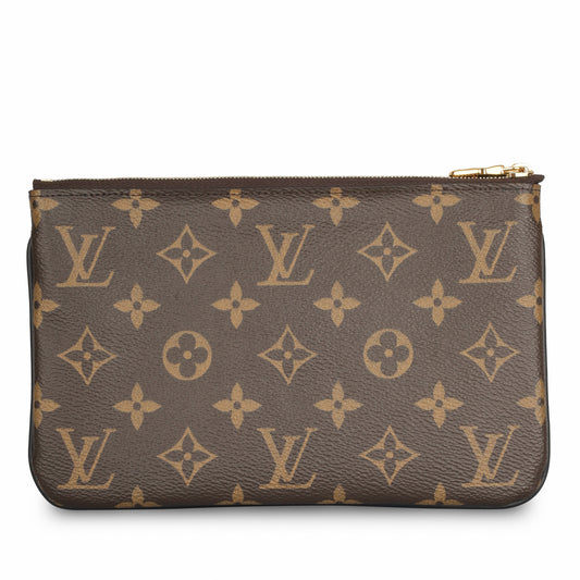 Pochette Double Zip - Monogram