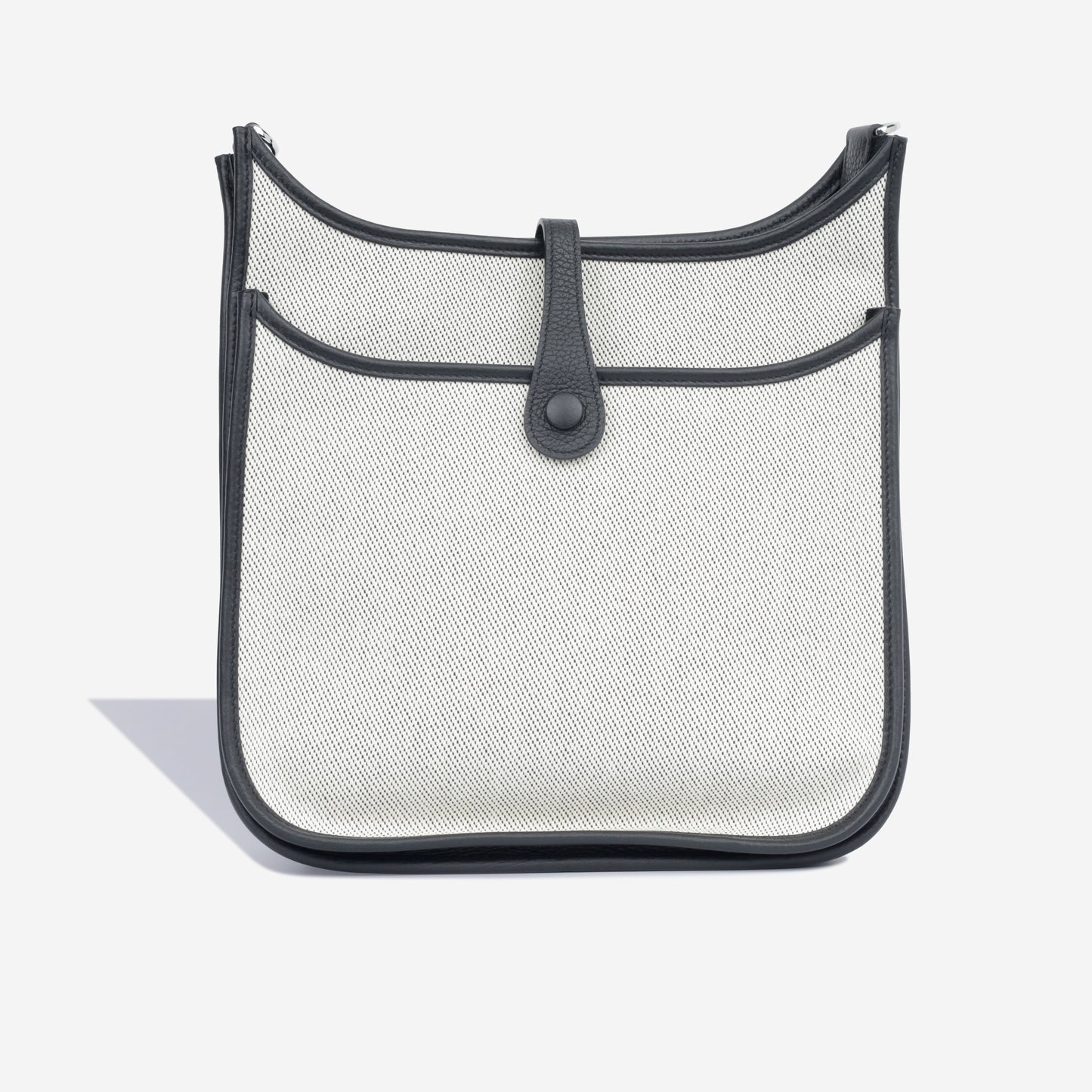 Evelyne PM - Noir Clemence / Ecru Toile PHW