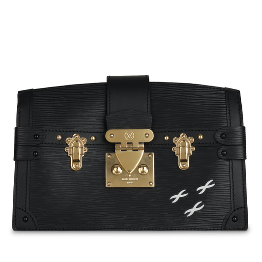 Trunk Clutch - Black Epi