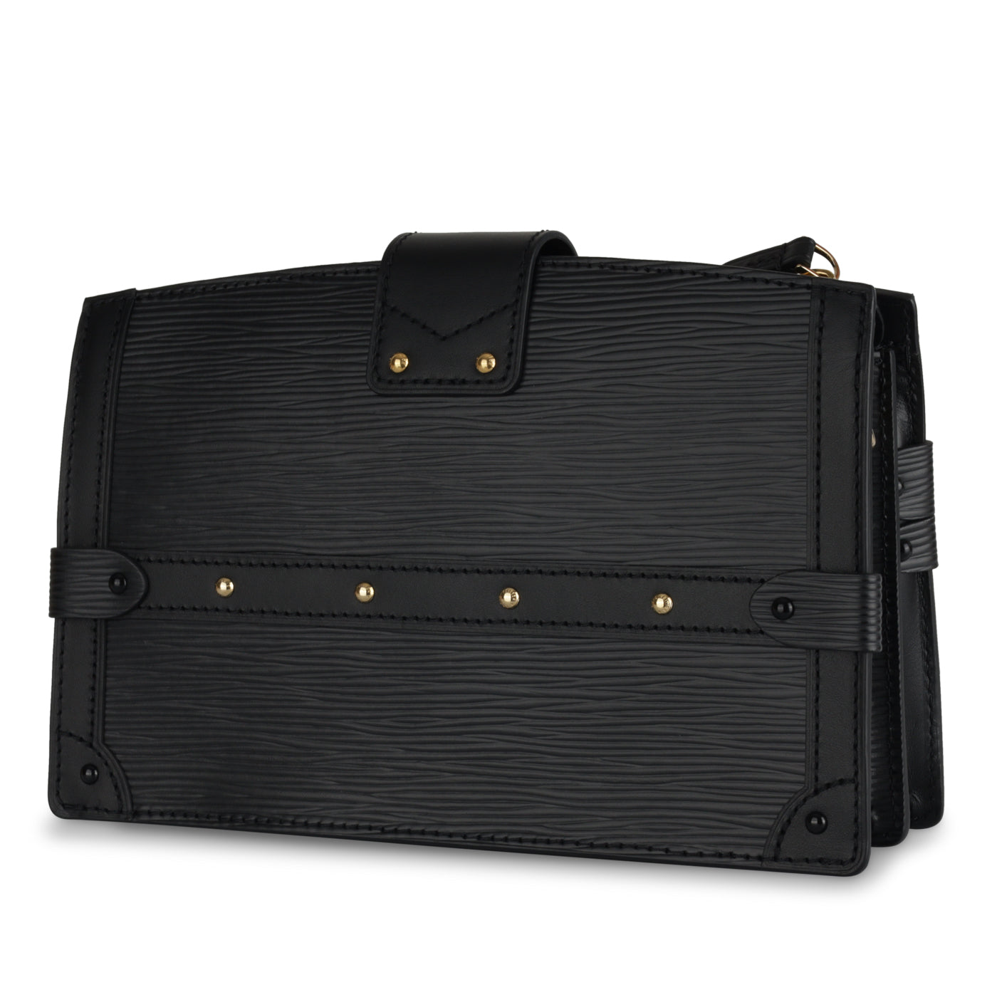 Trunk Clutch - Black Epi