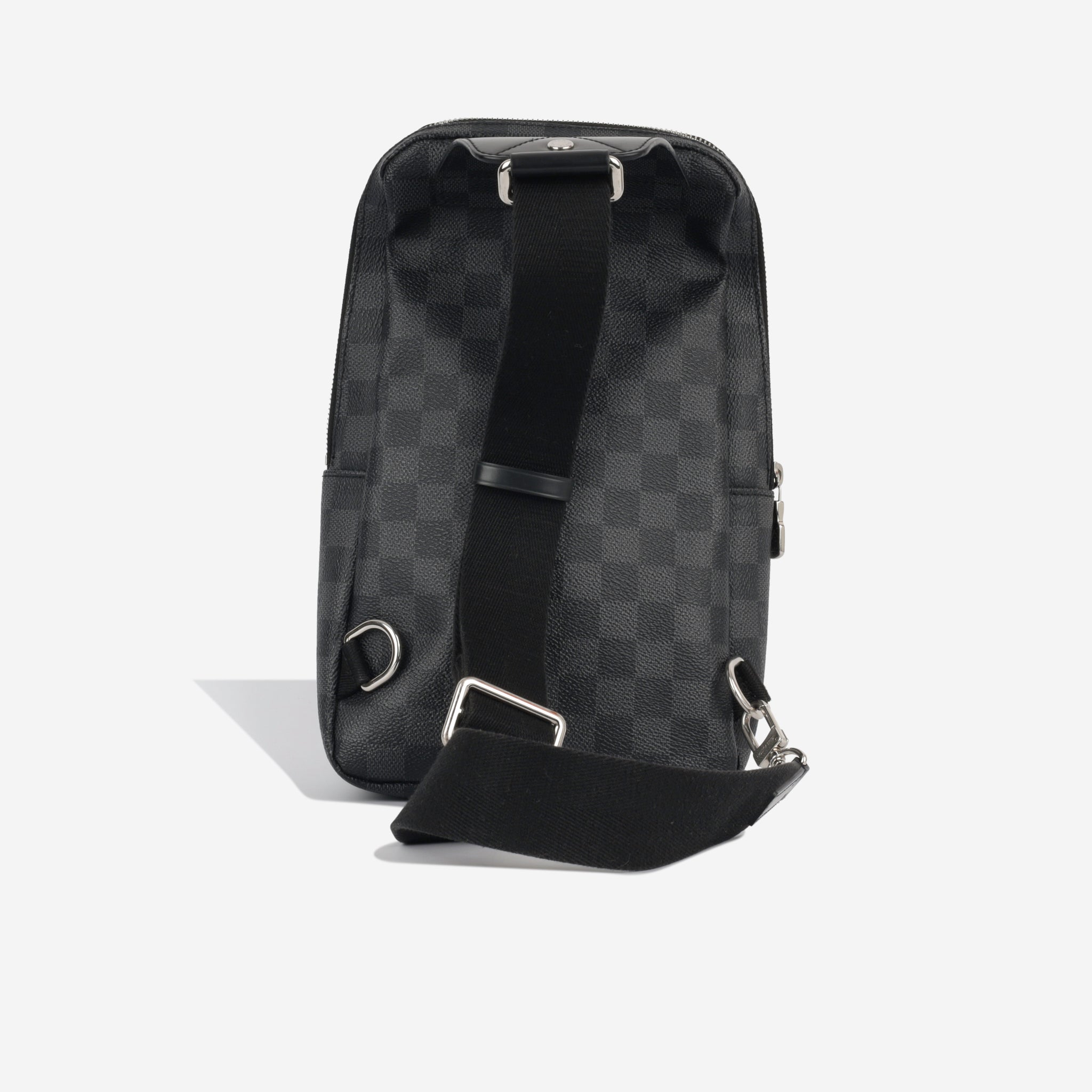 Louis Vuitton Damier Graphite Unisex Street Style Leather