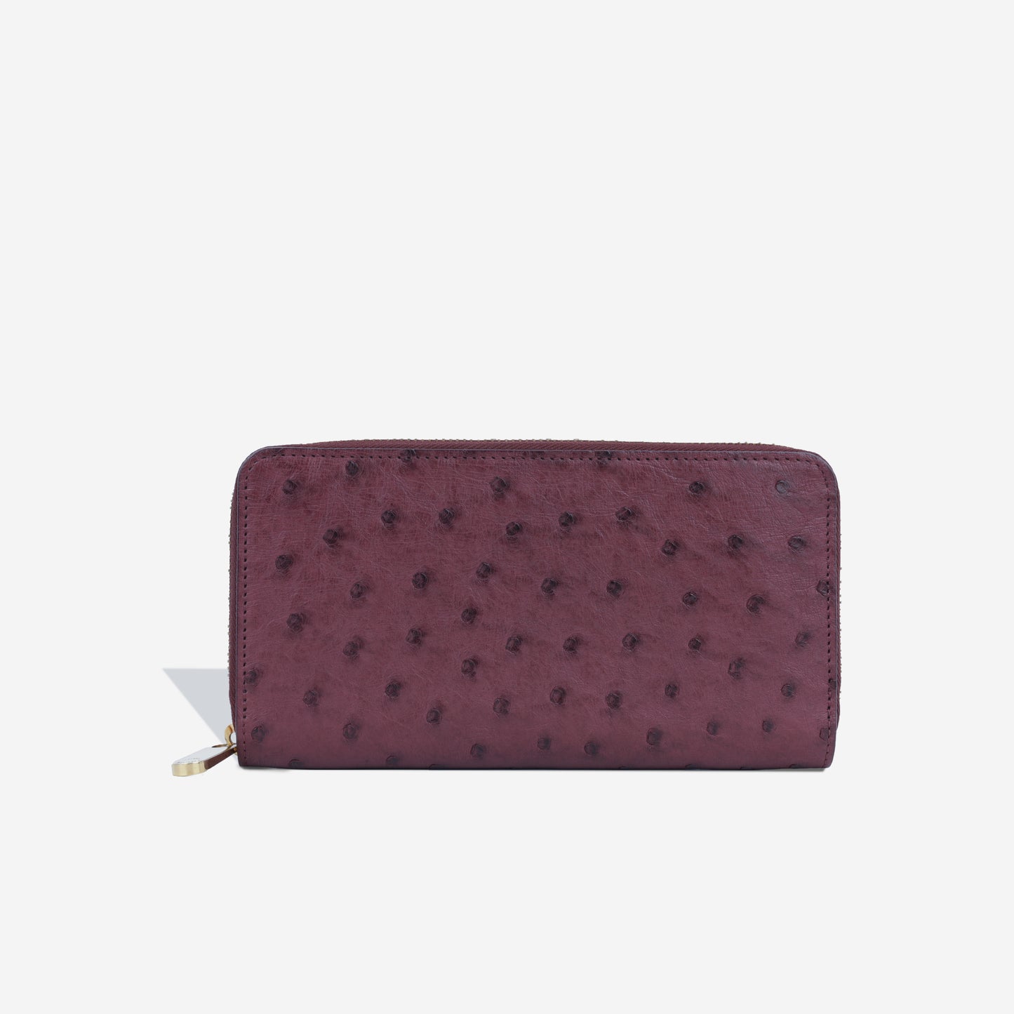 Neo Zippy Wallet - Ostrich