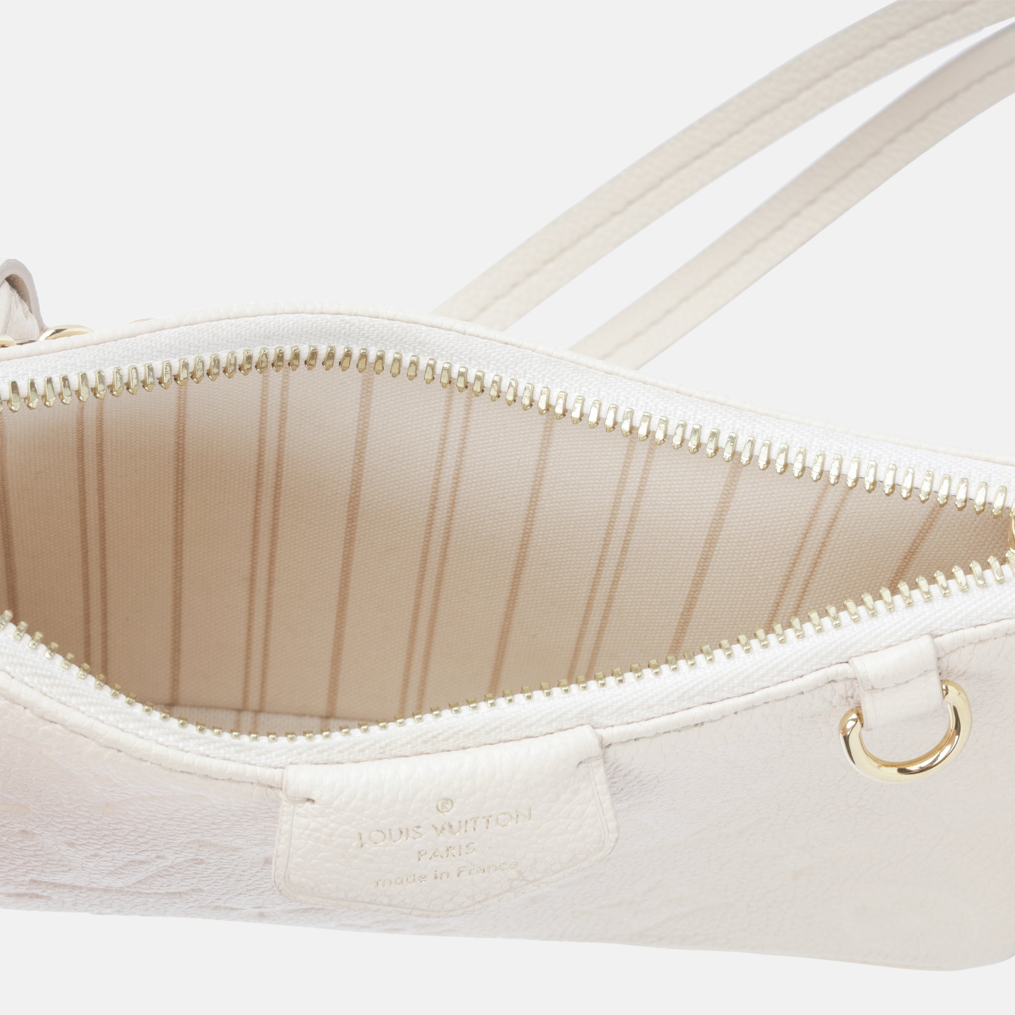 Louis Vuitton - Easy Pouch on Strap - Cream Empreinte GHW