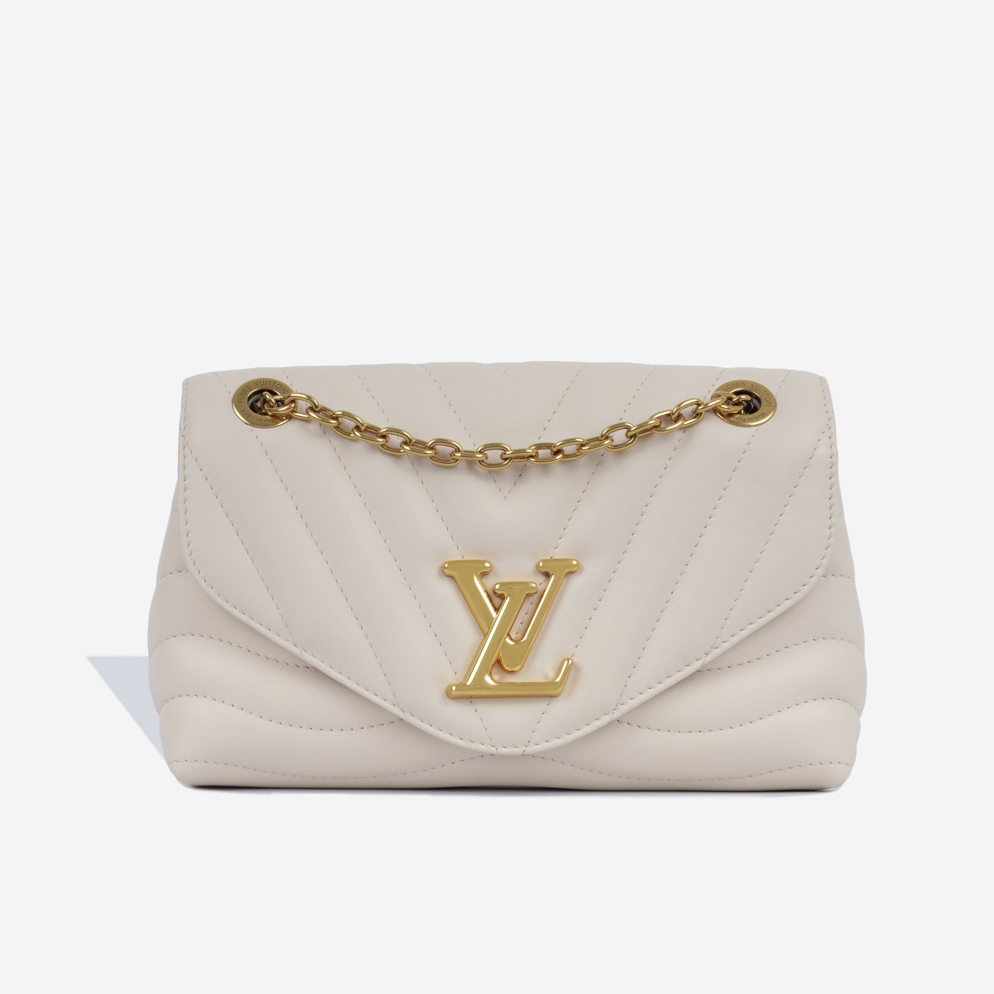 Louis Vuitton New Wave Chain Bag mm Noisette Cowhide
