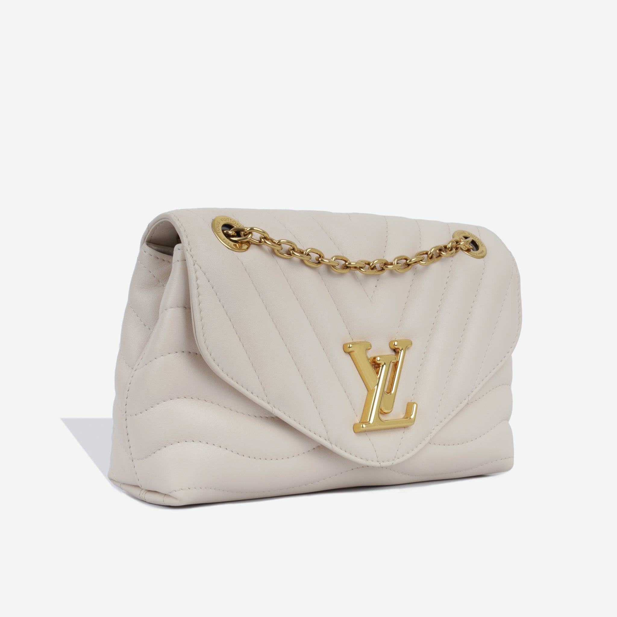 Louis Vuitton New Wave Chain Bag mm Noisette Cowhide
