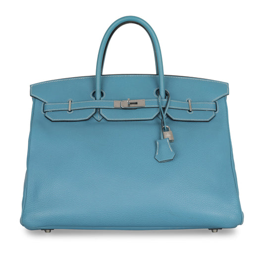 Birkin 40 - Blue Jean Togo