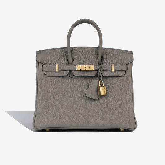 Birkin 25 - Gris Etain