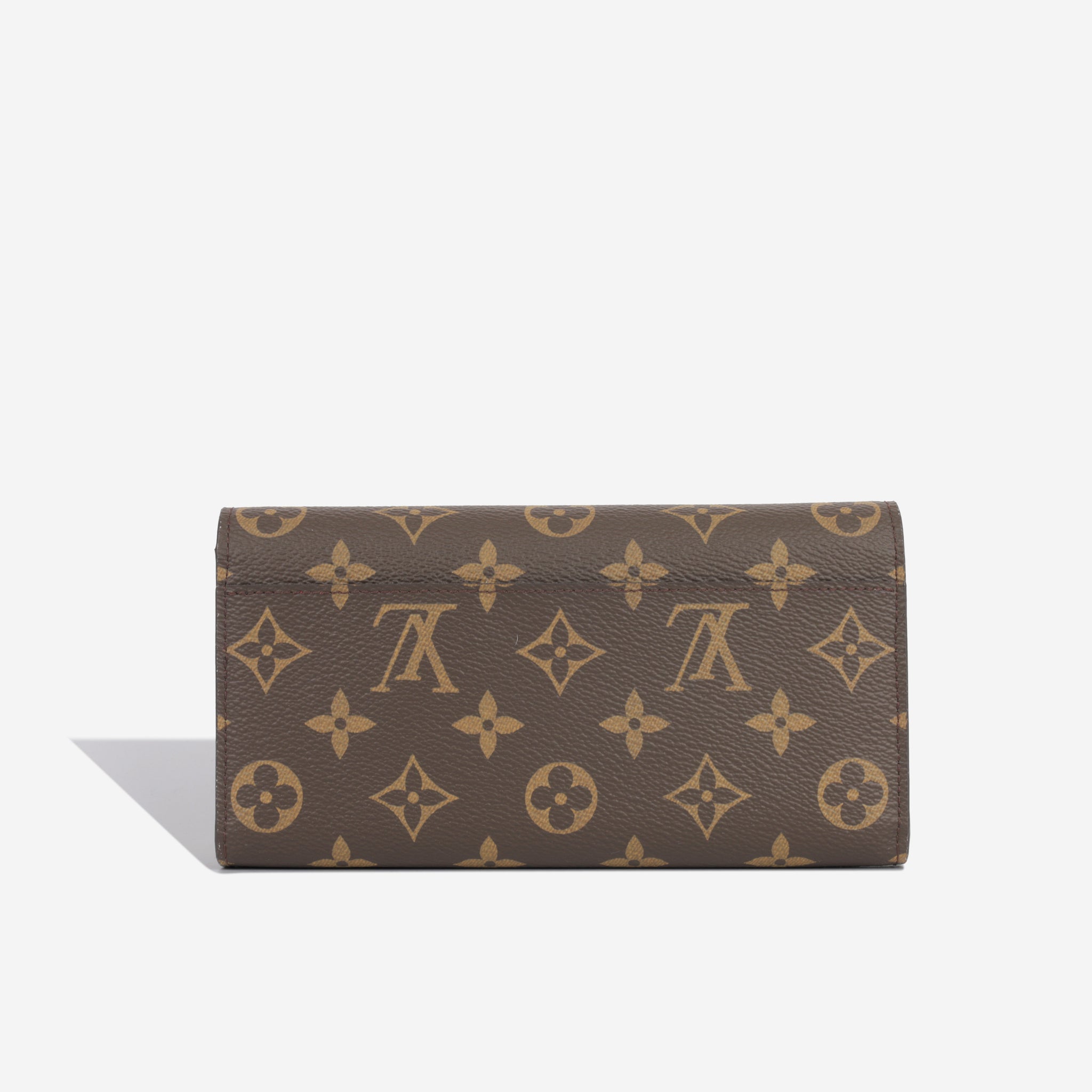 Sarah Wallet in Monogram - Women's Snap Wallet