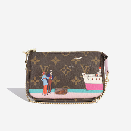 Mini Pochette Accessoires - Vivienne Holiday Edition
