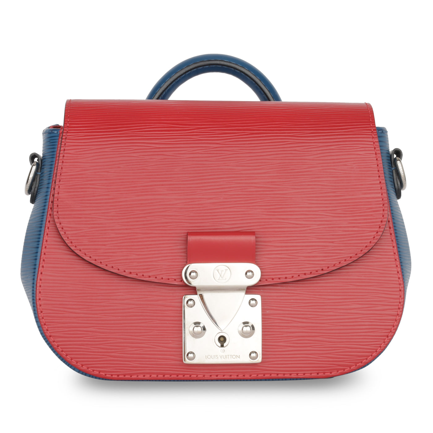 Louis Vuitton red satchel bag second hand Lysis