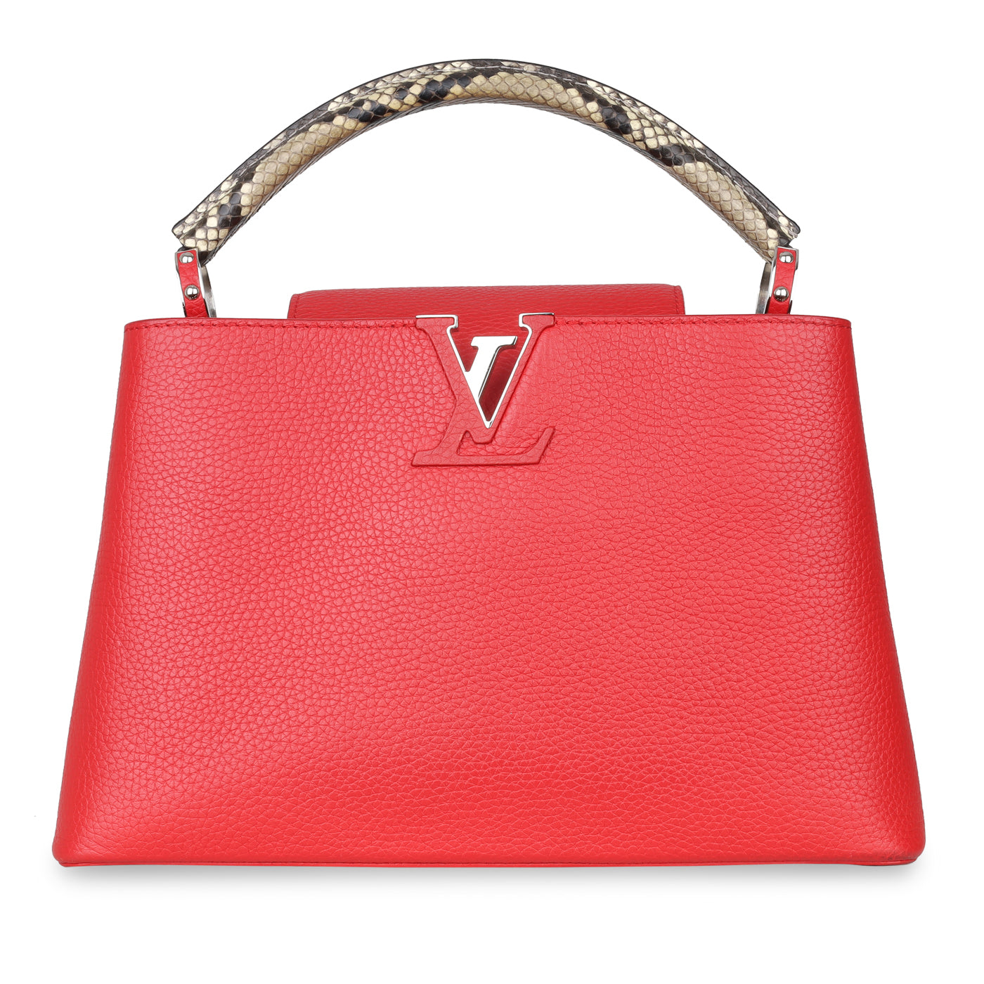 Louis Vuitton Red Capucines BB