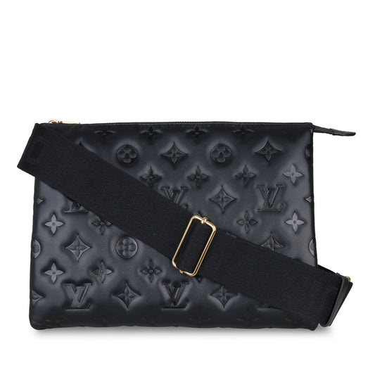 Coussin PM - Black Empreinte