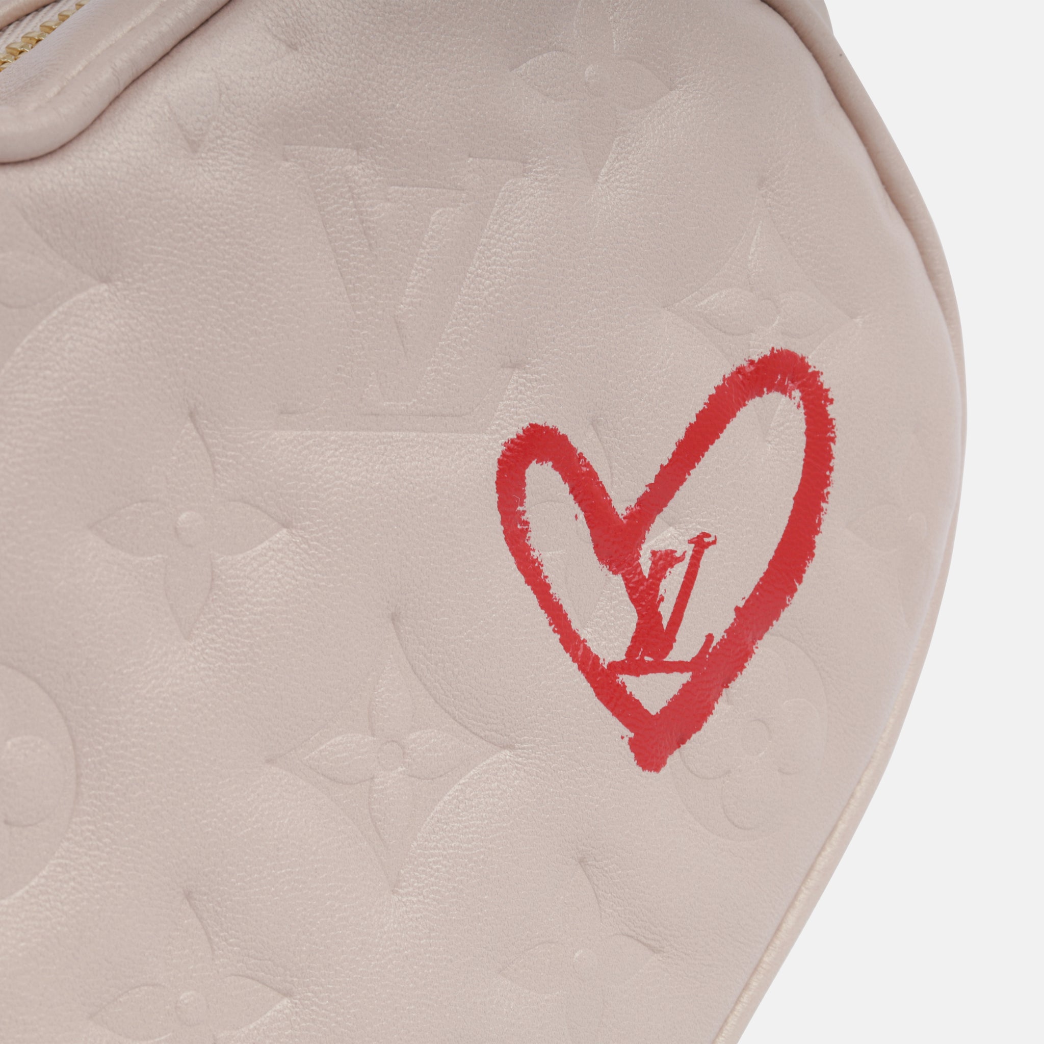 Louis Vuitton Sac Coeur In Rose Love