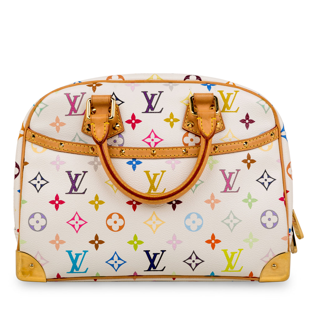 Louis Vuitton, Bags, Authentic Louis Vuitton Multicolor Trouville With  Twilly