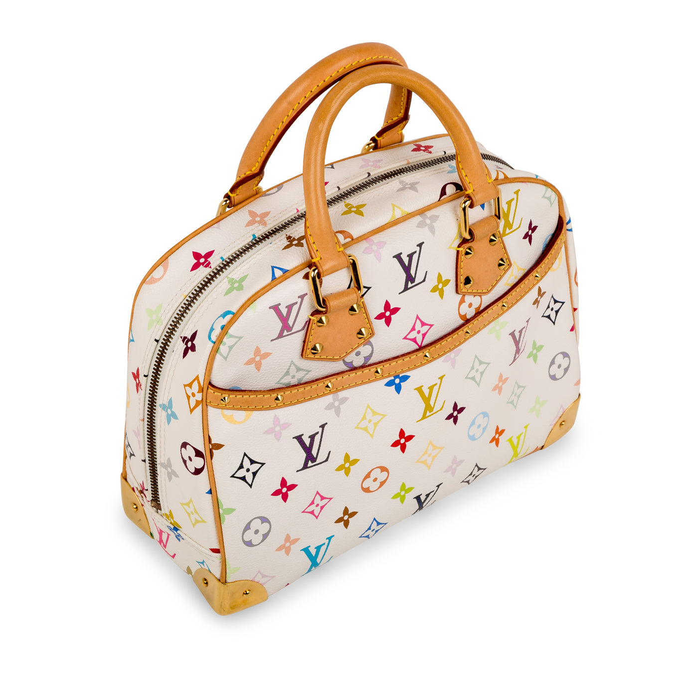 Louis Vuitton Multicolore Trouville White Pre-Loved