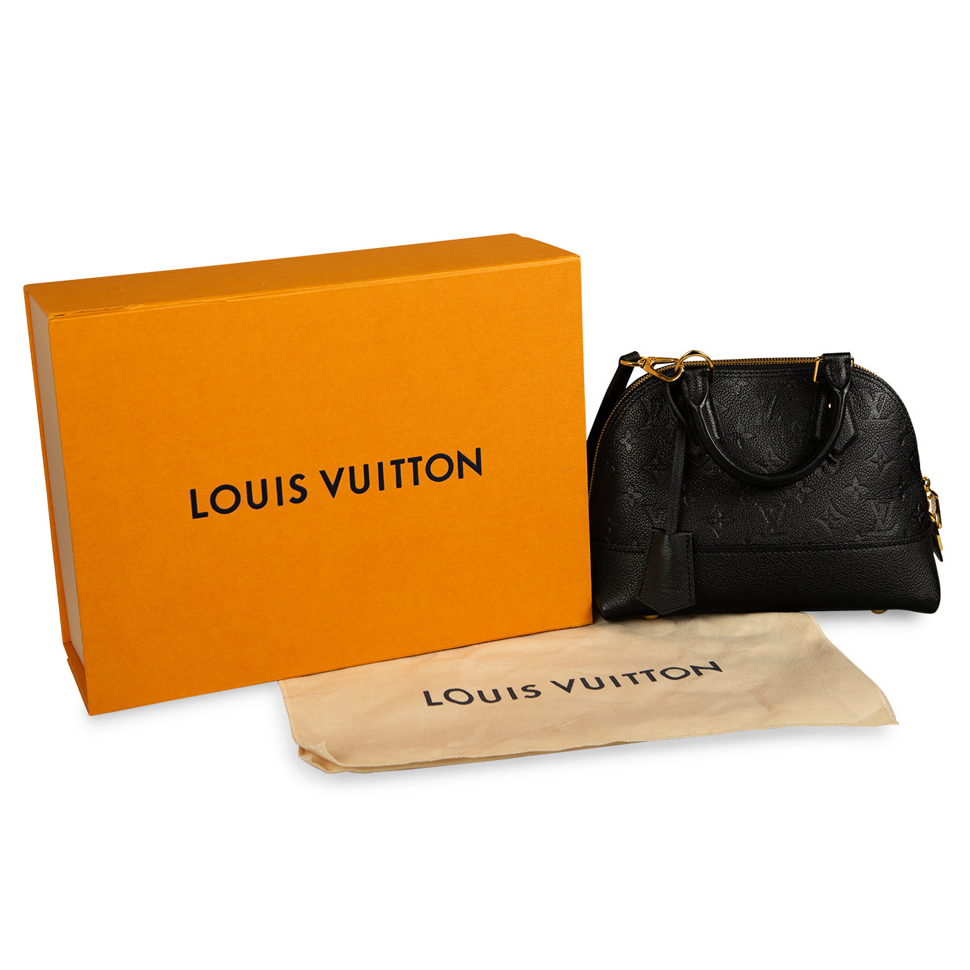 Louis Vuitton - Néo Alma BB - Monogram Empreinte - Black - GHW