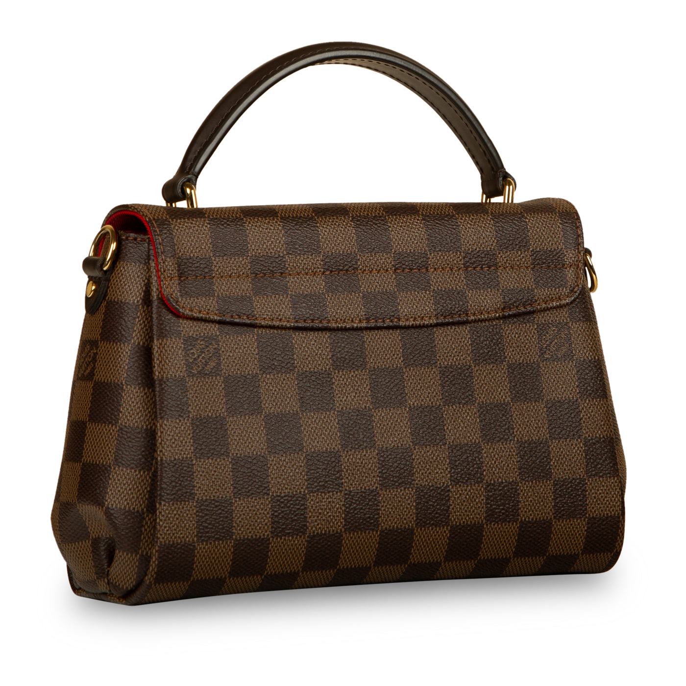 Louis Vuitton Damier Ebene Croisette Handle Bag