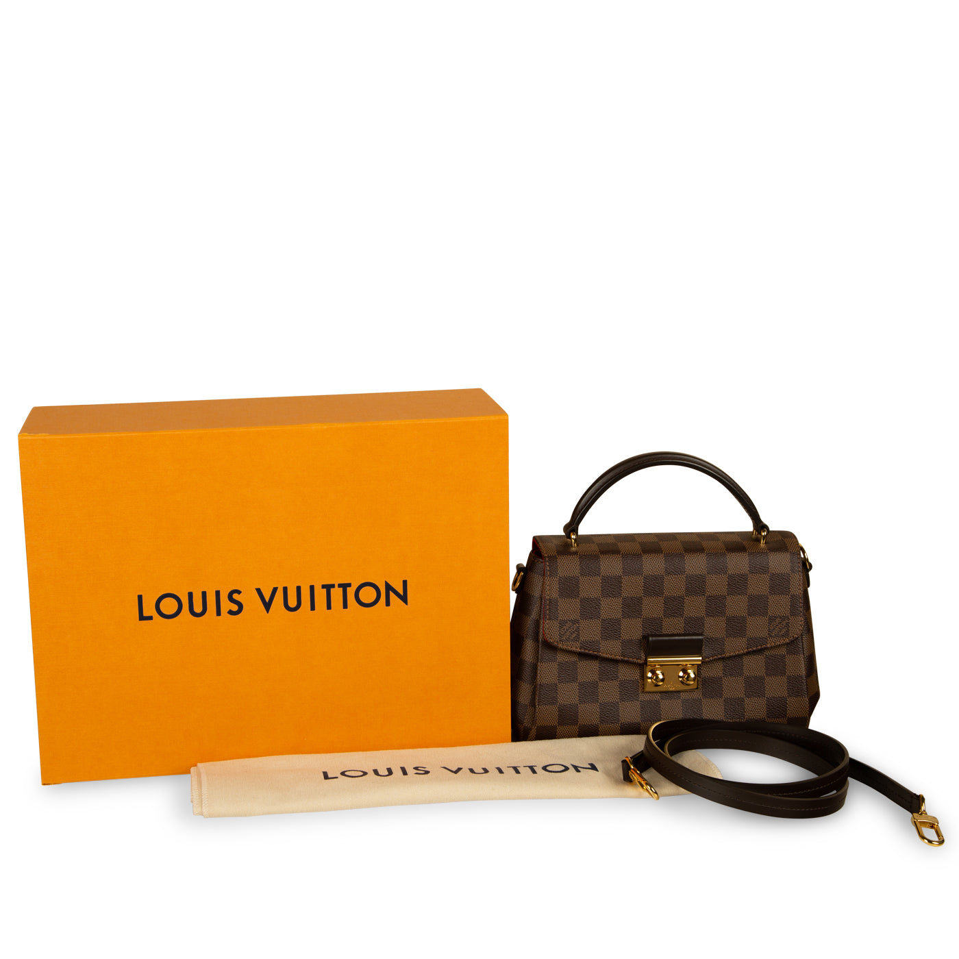 Louis Vuitton - Croisette - Damier Ebene - Pre-Loved - Immaculate