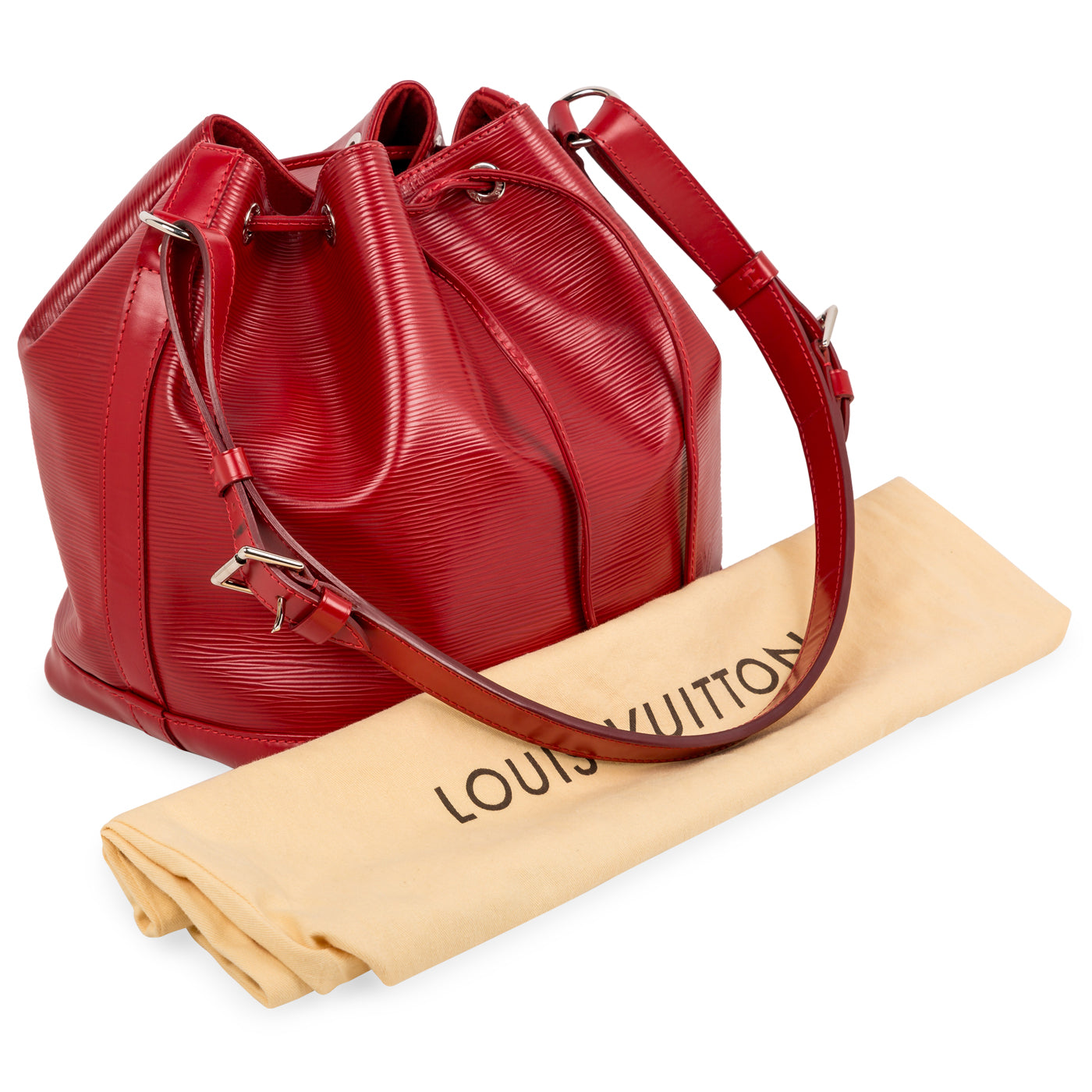 Louis Vuitton Epi Noe GM - Red Bucket Bags, Handbags - LOU810018