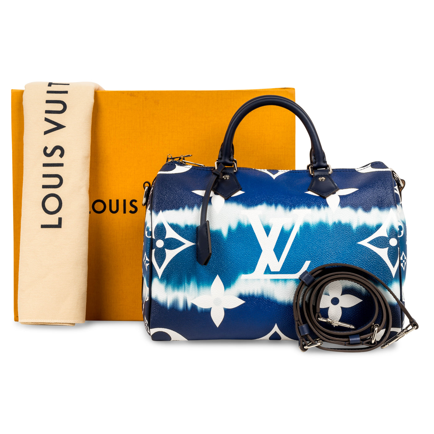 Louis Vuitton Blue LV Escale Speedy Bandoulière 30
