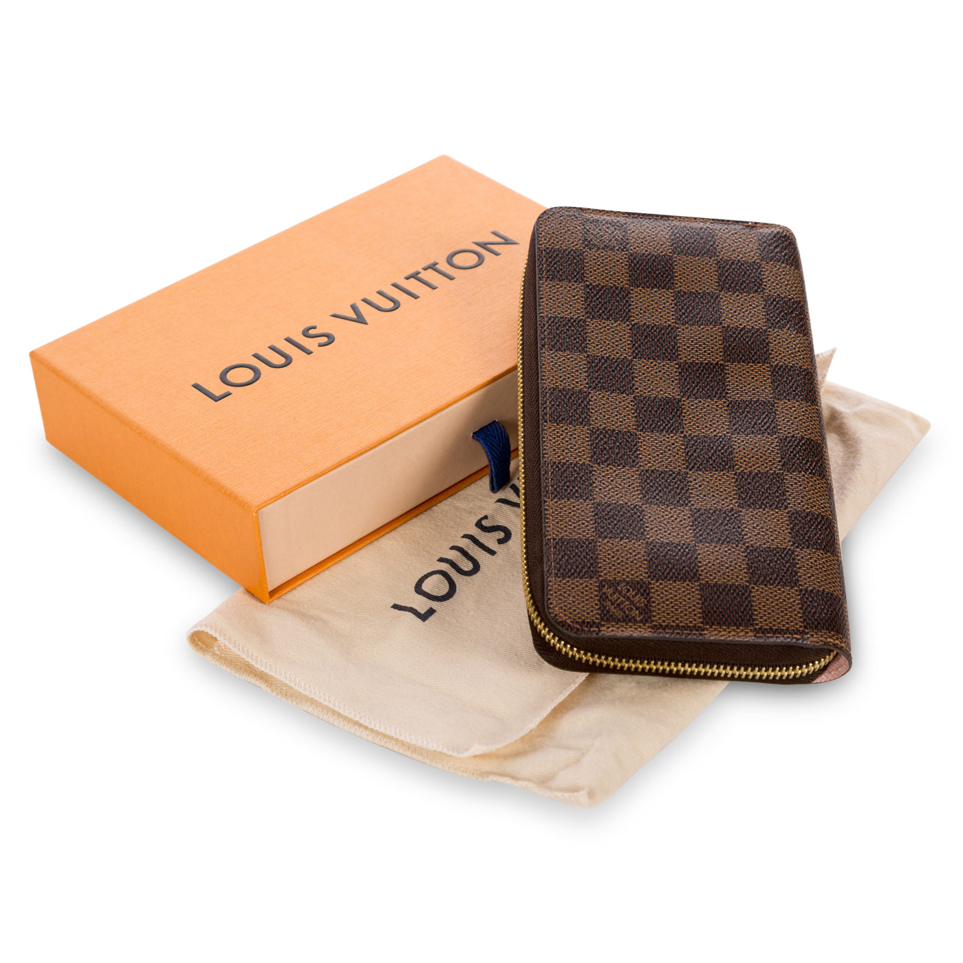 Zippy Wallet - Damier Ebene