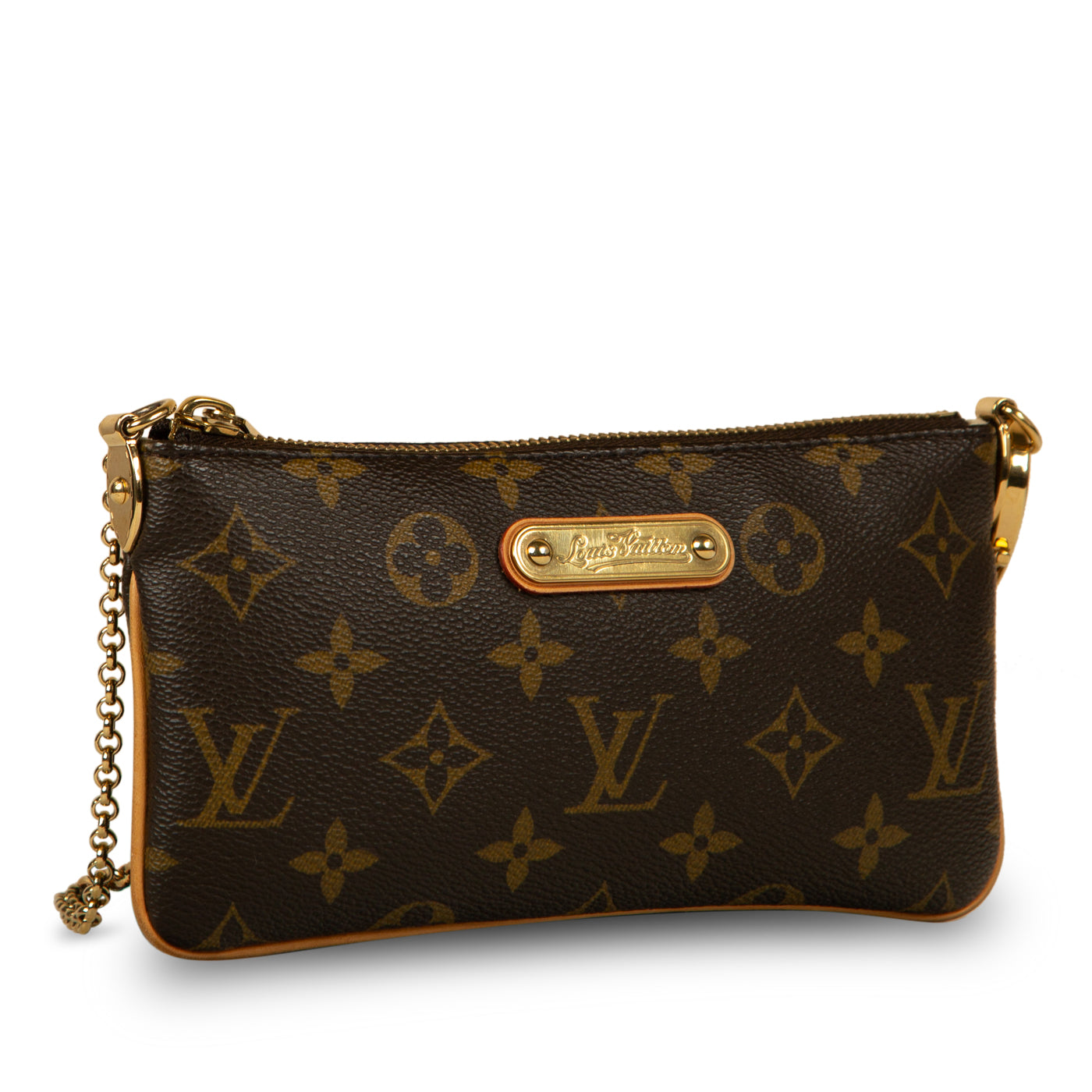 Louis Vuitton Milla Pochette Monogram Canvas GHW