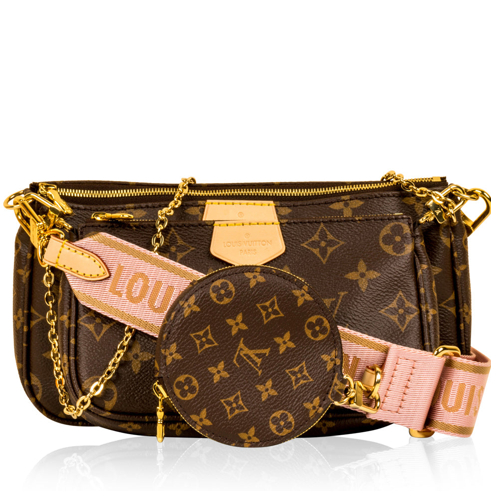 Louis Vuitton® Pochette Accessoires Brown. Size  Women handbags, Louis  vuitton pochette, Handbag