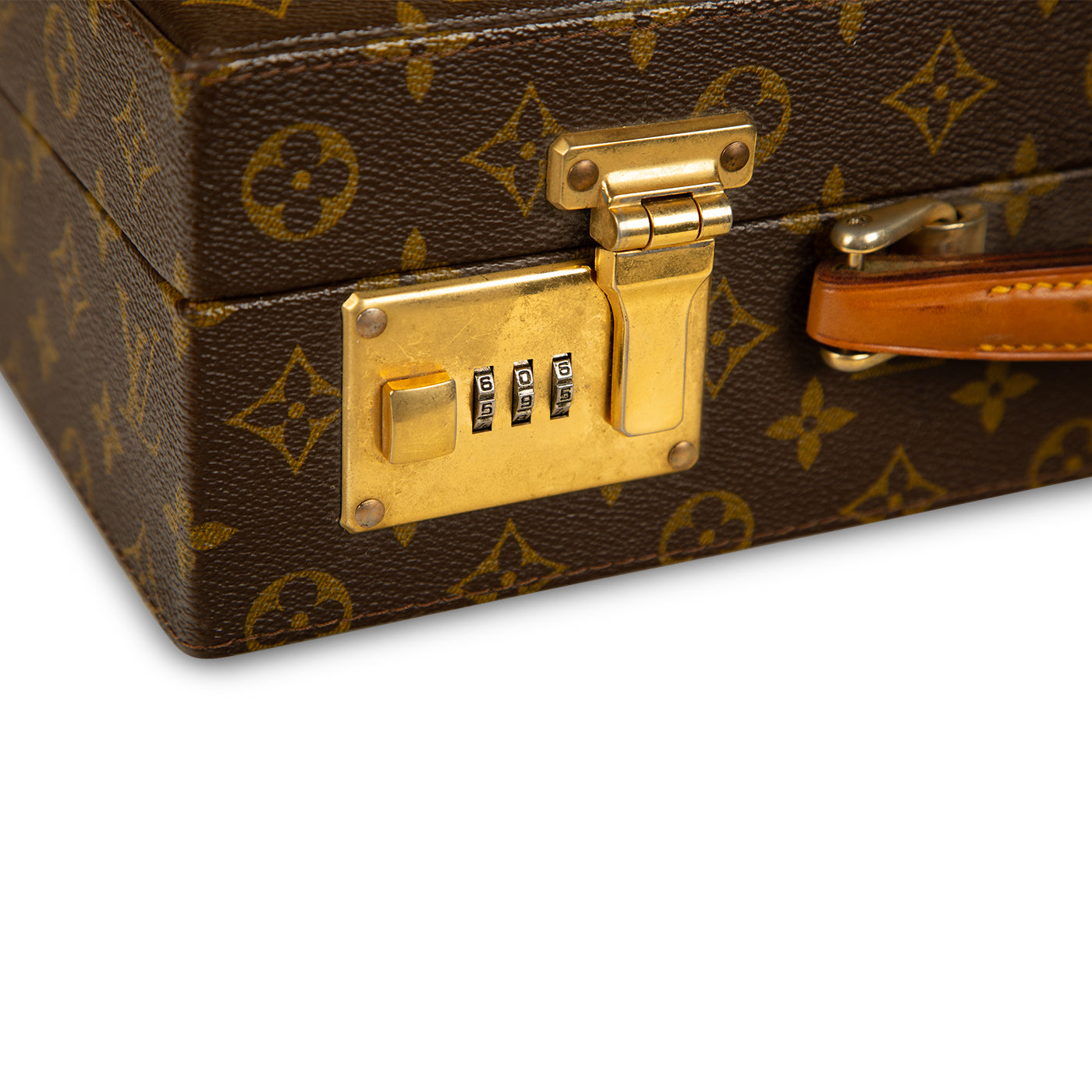 President leather travel bag Louis Vuitton Brown in Leather - 30678285