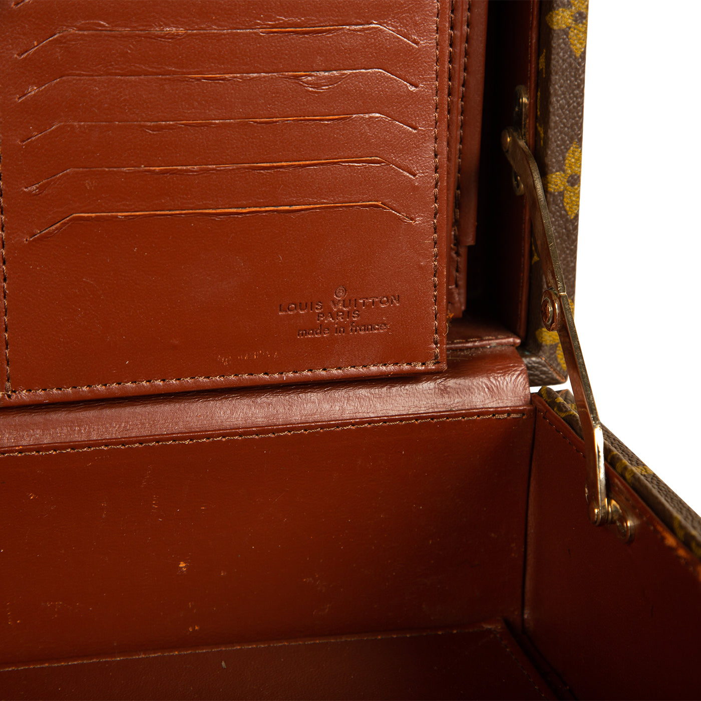 Louis Vuitton President Monogram Briefcase Trunk ○ Labellov