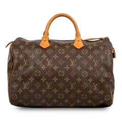 Louis Vuitton Speedy 35 Brown Monogram