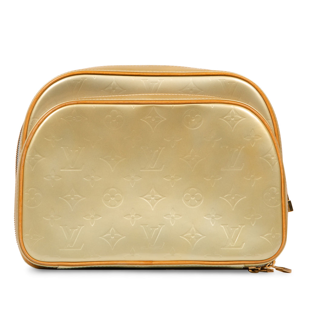 Louis Vuitton Vernis Murray Yellow Backpack